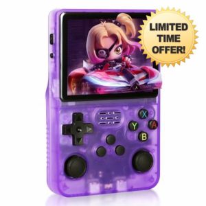 HENTOK Retro Handheld Gaming Console Portable Retro Gaming Console Upgraded