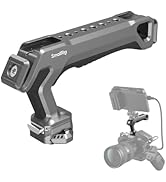 SMALLRIG Top Handle Cold Shoe for Camera/Cage via Cold Shoe, Max. Load 5kg, with 5 Built-in Cold ...