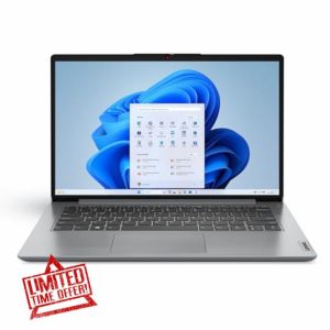 Lenovo IdeaPad 1 | 15 inch Full HD Laptop | Intel Pentium Silver N6000 | 4GB RAM | 128GB eMMC | Windows 11 Home in S Mode | Cloud Grey | Microsoft 365 Personal