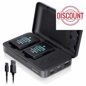 JYJZPB EN-EL14 EN-EL14A Battery for Nikon D3200