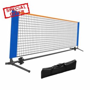LOVIVER 9.84ft Pickleball Net Tennis Net Accessories Badminton Net Practice Net Pickle Ball Net for Game Outdoor Activities Law