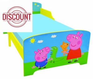 Peppa Pig Toddler Bed with Safe guardrails