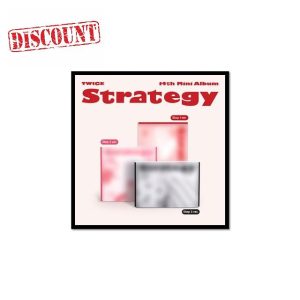 TWICE STRATEGY 14th Mini Album Standard 3 Ver Set (via DHL Express) (None Poster.)
