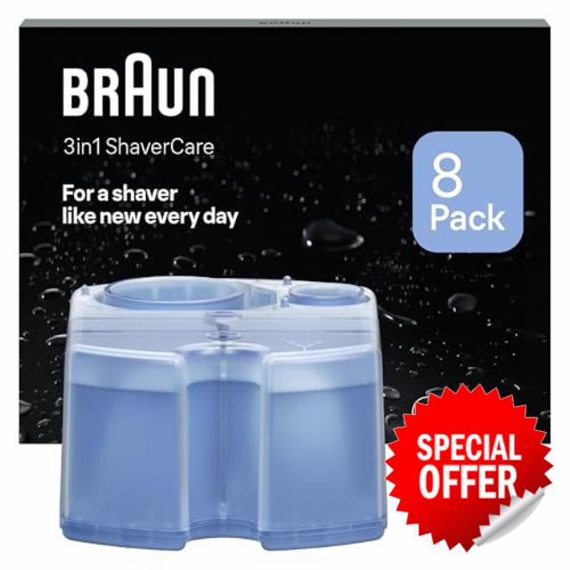 Braun 3in1 ShaverCare SmartCare Center Refill Cartridges