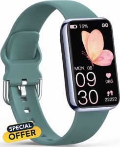 Slim Fitness Tracker with Heart Rate