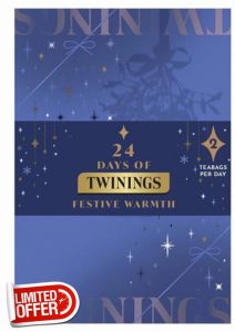 Twinings Luxury Advent Calendar 2024 Premium Tea Selection | Ideal Secret Santa Christmas Gift Idea For Women & Men | 48 Tea bags | 24 Delightful Green & Herbal Infusion Tea Bags