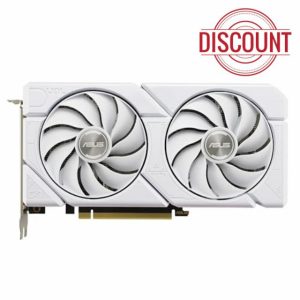 ASUS Dual GeForce RTX 4060 EVO White OC Edition 8GB GDDR6 (SFF-ready