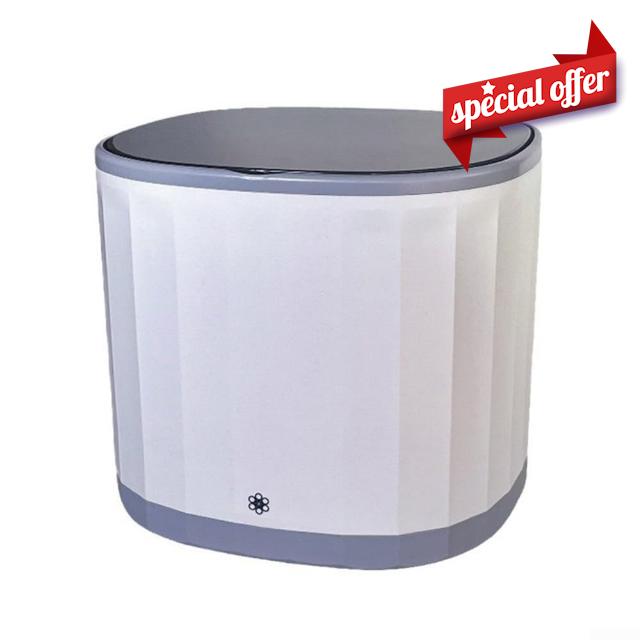 Besttoolifes Portable USB Rechargeable Countertop Dishwasher with Internal Cup Holder