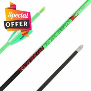SHARROW Archery Carbon Arrows 32 inch Target Practice Arrows Spine 400-1000 for Recurve Bow Long Bow