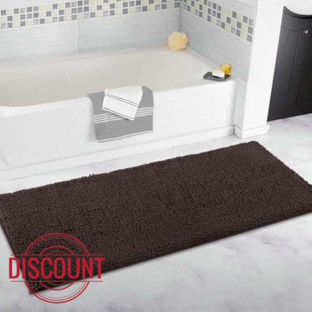 Extra Large Bathroom Rug Long Plush Bath Mat