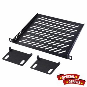 GeeekPi RackMate Accessories Rack Shell 10 Inch 0.5U Rack Shelf