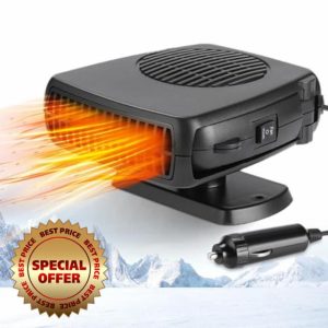 Showvigor 12V 150W Car Heater for Cars that Plugs Into Cigarette Lighter