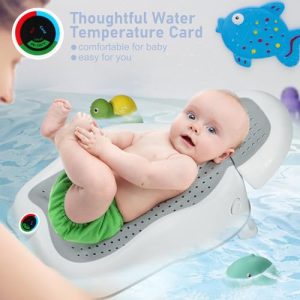 Foldable Baby Bath Support 0-6 Months Bath Seat Baby Bath Tub Travel Baby Bath Seats Bath Chair for Baby