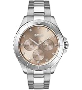 BOSS Chronograph Quartz Watch for men VELOCITY Collection with Silicone bracelet