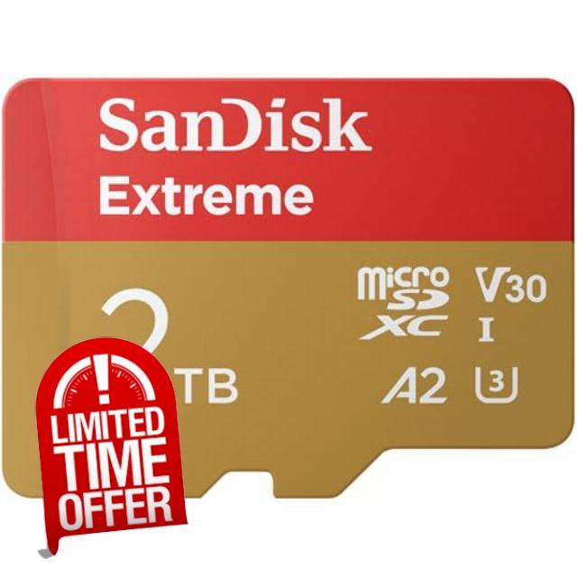 SanDisk 2TB Extreme microSDXC Card