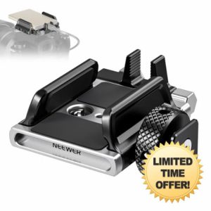 Neewer Universal SSD Holder Mount Bracket with Cold Shoe/Cable Clamp