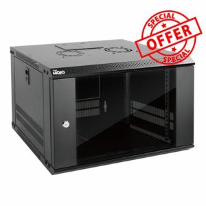 Tecmojo 6U Wall Mount Server Cabinet IT Network Rack Enclosure