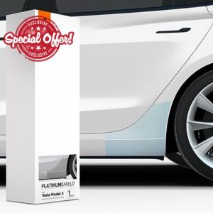 Spigen PlatinumShield Auto Paint Protection Film for Tesla Model 3 (2022-2025) Fender