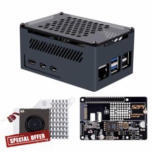 GeeekPi P33 M.2 NVME M-Key PoE+ Hat for Raspberry Pi 5