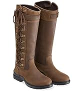Harry Hall Hutton Nubuck Horse Riding Jodhpur Boot Womens Brown | Suede Equestrian Stable Short S...