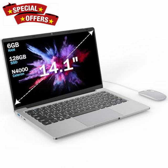 Laptop Computer Celeron N4000 Dual Core