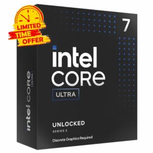 Intel® Core™ Ultra 7 Desktop Processor 265KF 20 cores (8 P-cores + 12 E-cores) up to 5.5 GHz