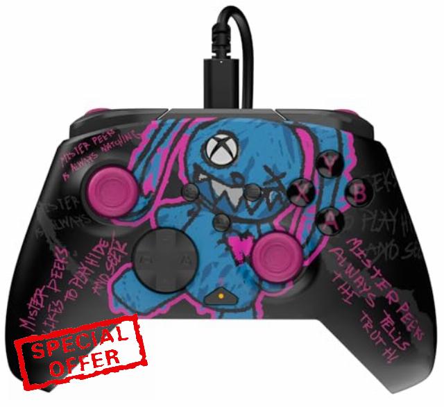 PDP XBX Rematch GLOW Wired Controller Mister Peeks