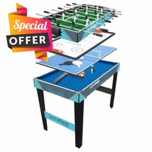 Hy-Pro Folding 4-in-1 Games Table - Table Football