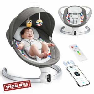Aoykkii Electric Baby Bouncer with Mobile App Control