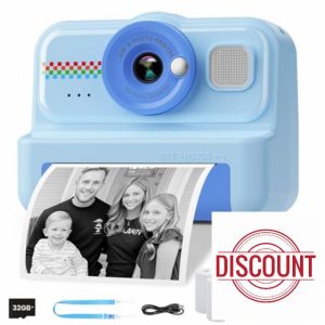 HiMont Kids Camera Instant Print