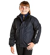 Kids High Visibility Safety Vest - Breathable, Reflective Riding Gear with Front Zipper & Interna...