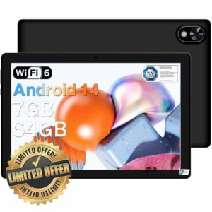 DOOGEE U9 2024 Newest Android 14 10" Tablet 7GB RAM+64GB ROM 1TB TF