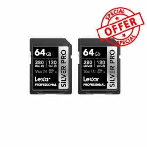 Lexar SILVER PRO SD Card 2x64GB