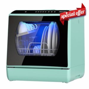 AIRMSEN Mini Table Top Dishwasher