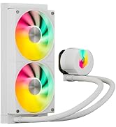 upHere gaming U240KC AIO Cooler ARGB, 240mm Water Cooler CPU, All-in-One Liquid CPU Cooler with U...