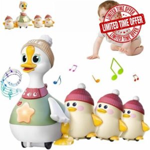Tummy Time Duck Family Toy