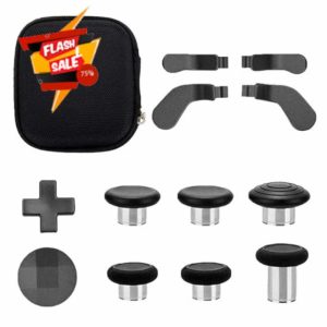 13 in 1 Metal Thumbsticks for Xbox Elite Controller Series 2 Accessories For Xbox Controller Elite Elite Series 2 Controller Paddles Trigger Buttons Kit For Xbox One Elite Series 2 Controlle