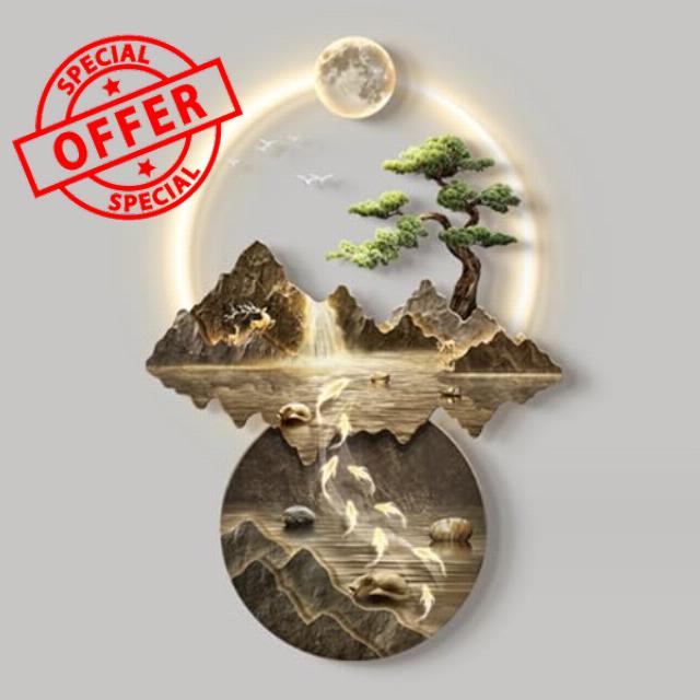 3D Wall Painting with Light
