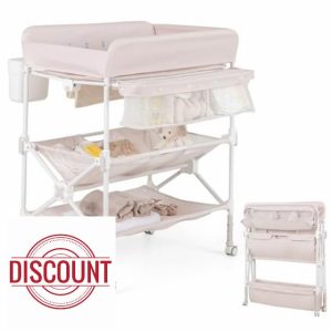 GYMAX Folding Baby Changing Table