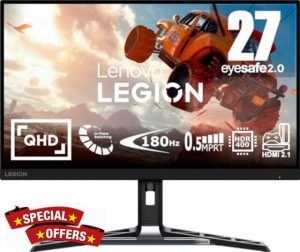 Lenovo Legion R27qe 27 inch Gaming Monitor | QHD