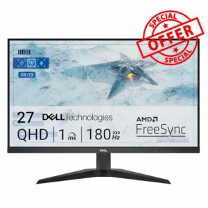 Dell G2725D 27 Inch QHD (2560x1440) Gaming Monitor