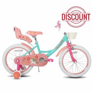 STITCH Unicorn 18 Inch Girls Bike for 5-8 Years Old Kids