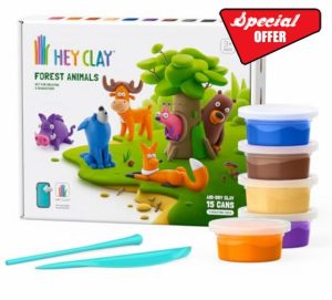 Hey Clay set Forest Animals 15pak