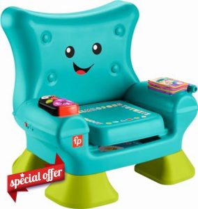 Fisher-Price Laugh & Learn Toddler Learning Toy Smart Stages Chair with Music Lights & Activities for Ages 1+ Years