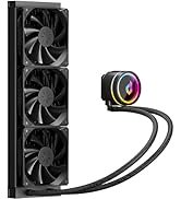 upHere gaming P360K AIO Cooler ARGB, 360mm Water Cooler CPU, All-in-One Liquid CPU Cooler with 3x...