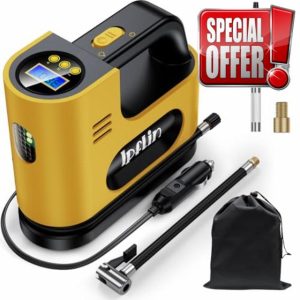 Ipflin Tyre Inflator Air Compressor-12V DC