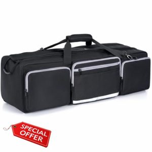 BQKOZFIN 30.7" Tripod Bag Padded Tripod Carrying Case