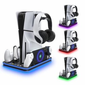 WUXIDIXI Charger Dock compatible with PS Portal and PS5