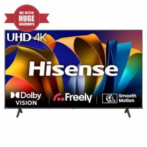 Hisense 50 Inch 4K Smart TV 50E6NTUK - Dolby Vision