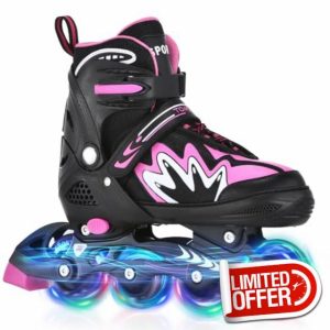 TOMSHOO Roller Skates for Children Junior